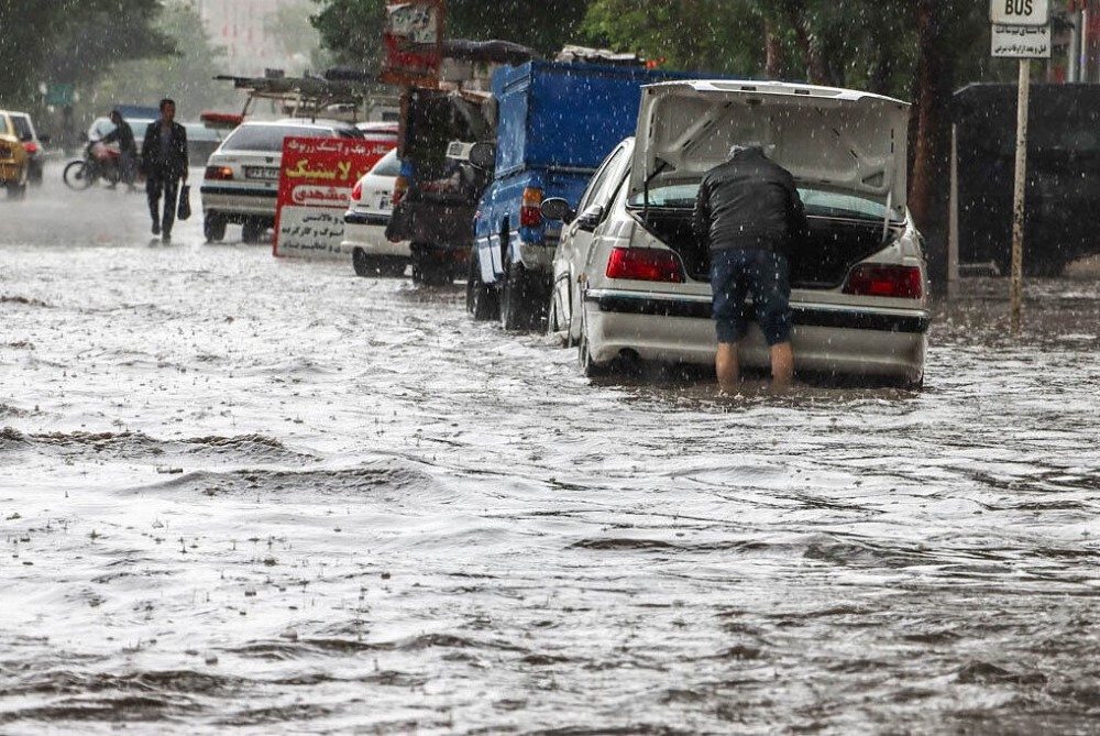 کاهش ۹۳.۵ میلیمتری بارش‌ها در تهران