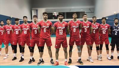 والیبال جوانان ایران بر بام آسیا ایستاد