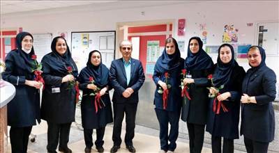 تجلیل ایران زمین از پرستاران کشور